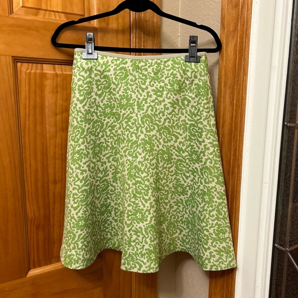 J.Crew Green and Khaki skirt - Picture 3 of 3